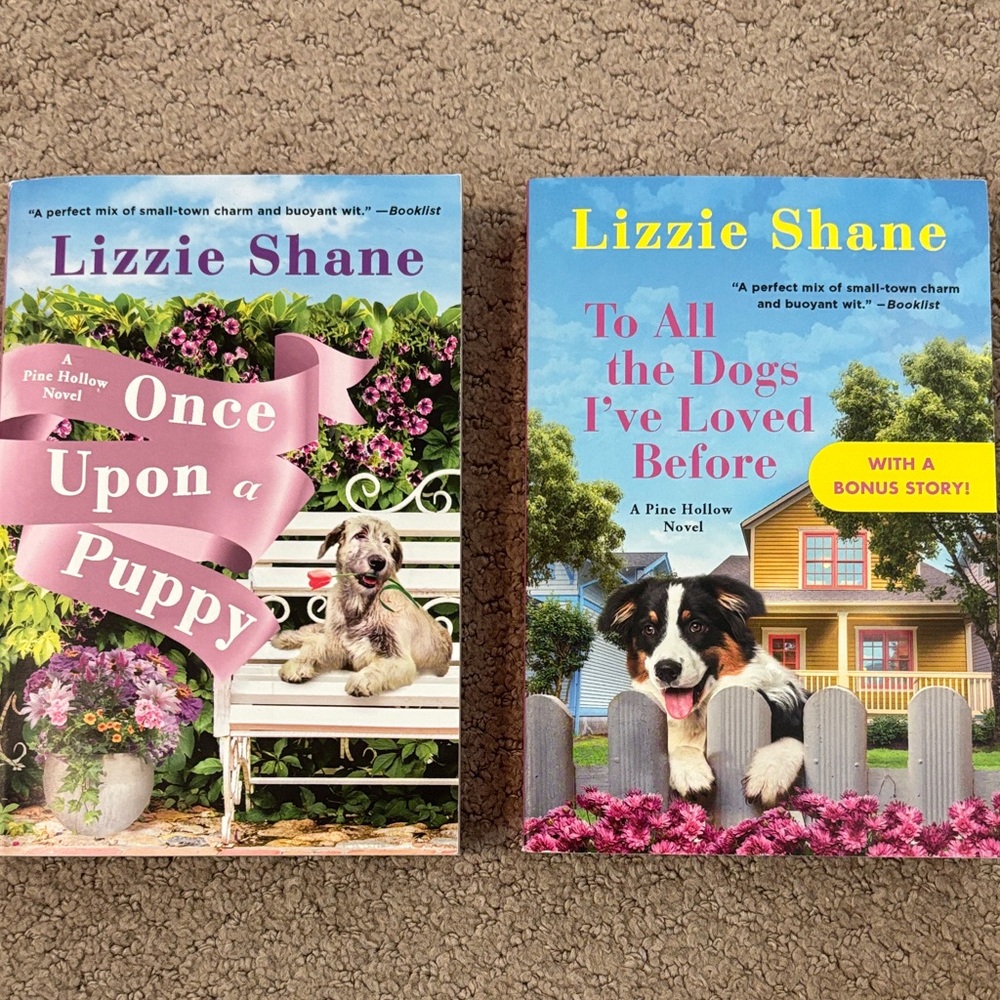 Lizzie Shane Set of 2 Dog Romance Books